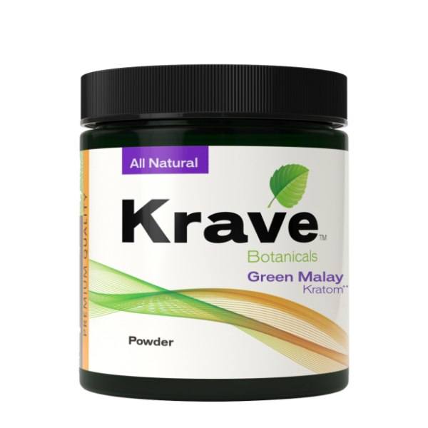 Krave Kratom Green Malay Powder