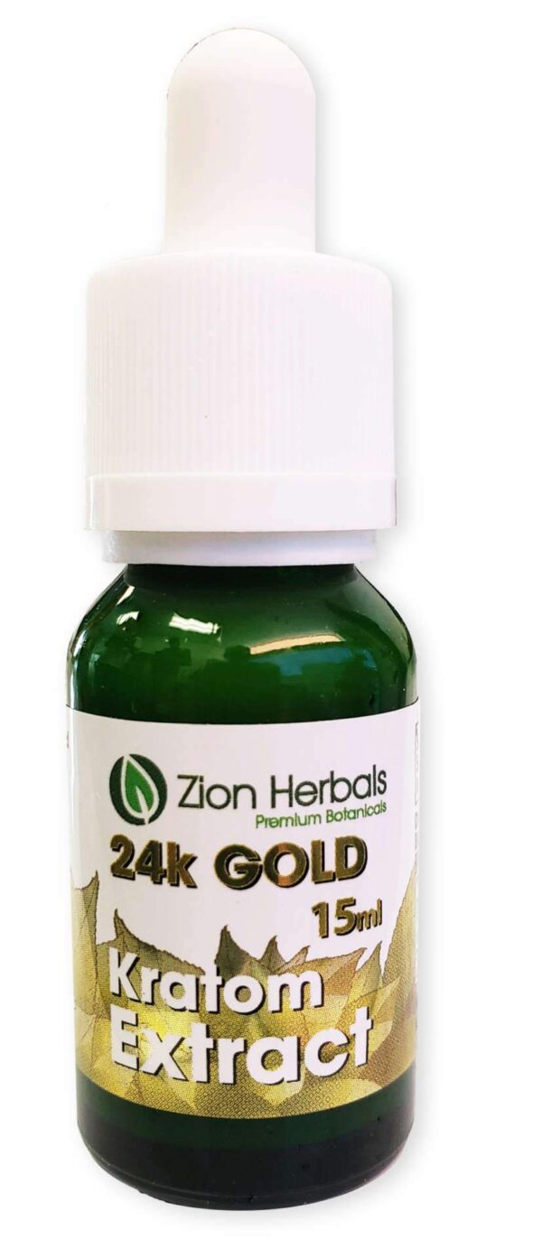 Zion Herbals 24K Gold Liquid Kratom Extract