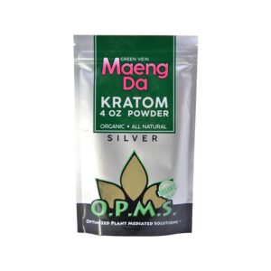 OPMS Silver Green Maeng Da Powder