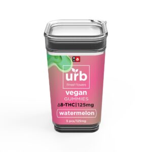 URB - Delta 8 Vegan Gummies (10PCS / 25MG Per Piece)